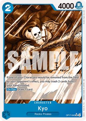 Kyo (Pandaman Art) card from The World's Strongest Warriors