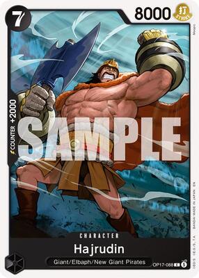 Hajrudin card from The World's Strongest Warriors