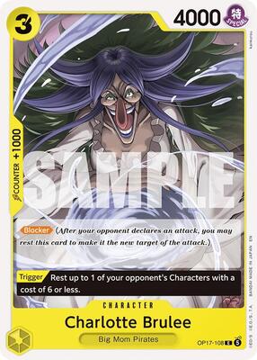 Charlotte Brulee card from The World's Strongest Warriors