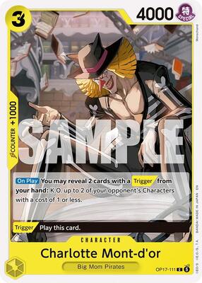 Charlotte Mont-d'or card from The World's Strongest Warriors