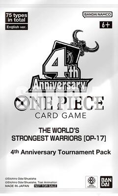 The World's Strongest Warriors - 4th Anniversary Tournament Pack card from The World's Strongest Warriors Release Event Cards