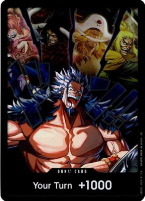 DON!! Card (Alternate Art) (Rocks) card from The World's Strongest Warriors