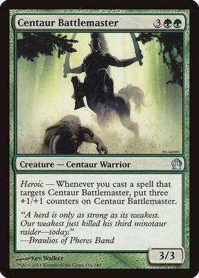 Centaur Battlemaster card from Theros