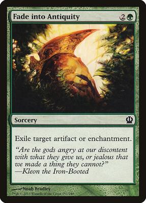Fade into Antiquity card from Theros