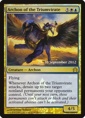 Archon of the Triumvirate card from Prerelease Cards