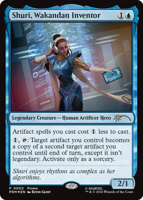 Shuri, Wakandan Inventor card from Media Promos