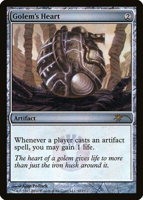Golem's Heart card from WPN & Gateway Promos