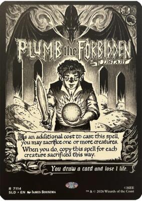 Plumb the Forbidden card from Secret Lair Drop Series