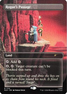 Rogue's Passage (7112) card from Secret Lair Drop Series