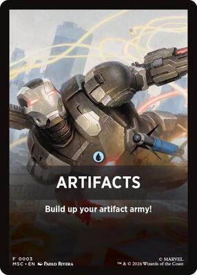 Artifacts Theme Card card from Commander: Marvel Super Heroes