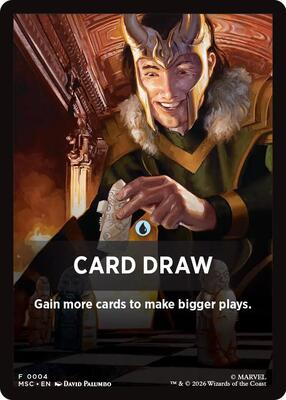 Card Draw Theme Card card from Commander: Marvel Super Heroes