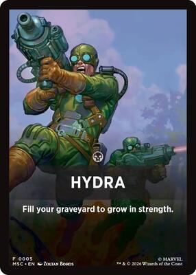 Hydra Theme Card (0005) card from Commander: Marvel Super Heroes