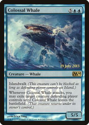 Colossal Whale card from Launch Party & Release Event Promos