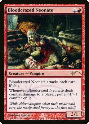 Bloodcrazed Neonate card from WPN & Gateway Promos