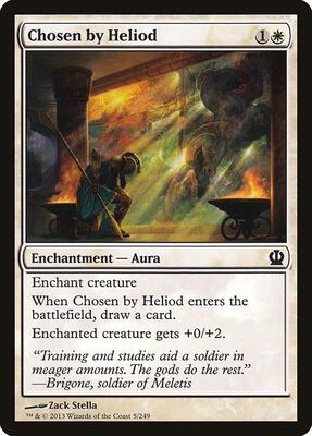 Chosen by Heliod card from Theros