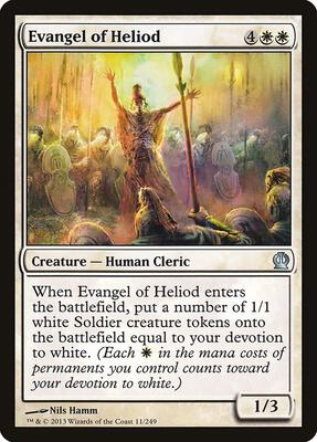 Evangel of Heliod card from Theros