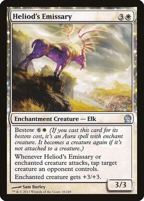 Heliod's Emissary card from Theros