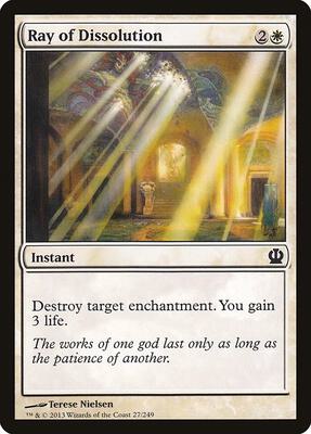 Ray of Dissolution card from Theros