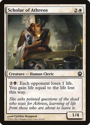 Scholar of Athreos card from Theros