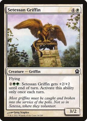 Setessan Griffin card from Theros