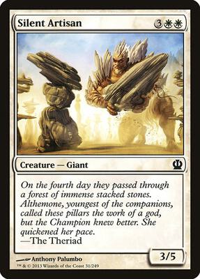 Silent Artisan card from Theros