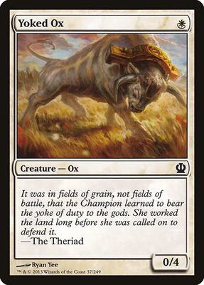 Yoked Ox card from Theros