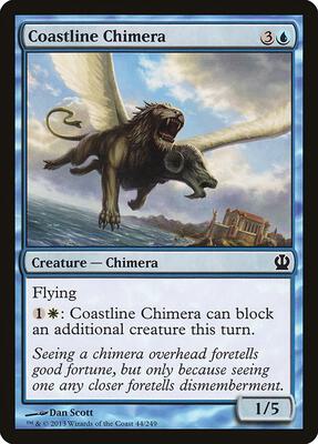 Coastline Chimera card from Theros