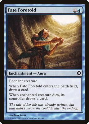 Fate Foretold card from Theros