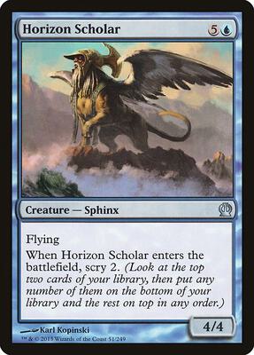 Horizon Scholar card from Theros