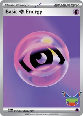 Basic Psychic Energy - 013 (30th Celebration) card from MEE: Mega Evolution Energies