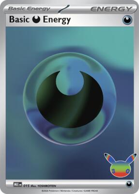 Basic Darkness Energy - 015 (30th Celebration) card from MEE: Mega Evolution Energies