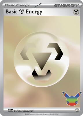 Basic Metal Energy - 016 (30th Celebration) card from MEE: Mega Evolution Energies