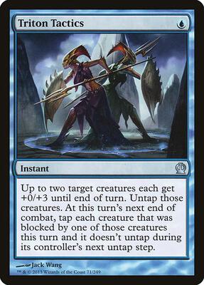 Triton Tactics card from Theros