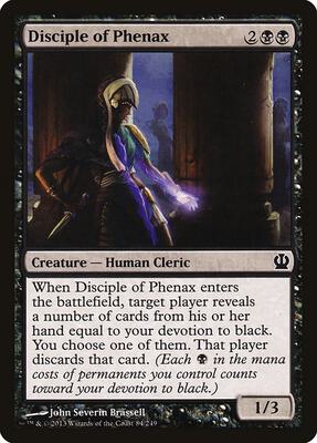 Disciple of Phenax card from Theros