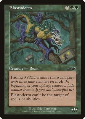 Blastoderm card from Nemesis