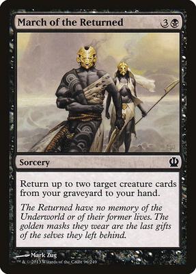 March of the Returned card from Theros