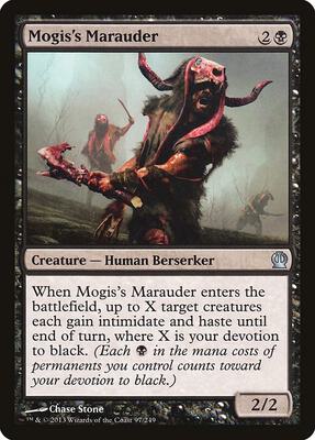 Mogis's Marauder card from Theros