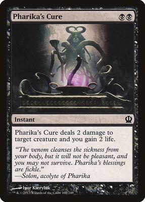 Pharika's Cure card from Theros