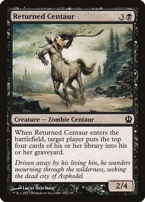 Returned Centaur card from Theros