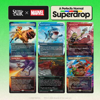 Secret Lair Drop: Secret Lair x Marvel: Earth's Mightiest Pets - Non-Foil Edition card from Secret Lair Drop Series