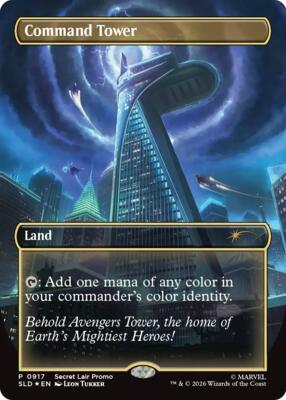 Command Tower (0917) card from Secret Lair Drop Series