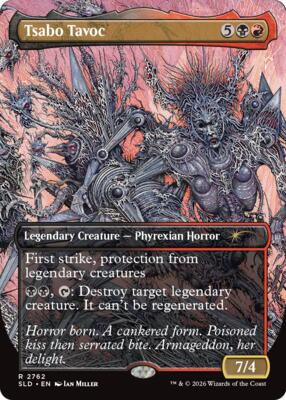 Tsabo Tavoc card from Secret Lair Drop Series
