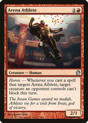 Arena Athlete card from Theros