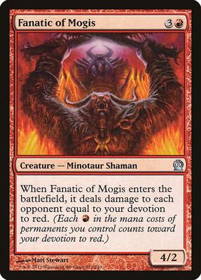 Fanatic of Mogis card from Theros