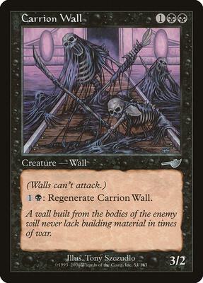 Carrion Wall card from Nemesis