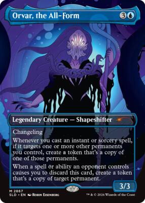 Orvar, the All-Form (2867) card from Secret Lair Drop Series