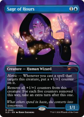 Sage of Hours card from Secret Lair Drop Series