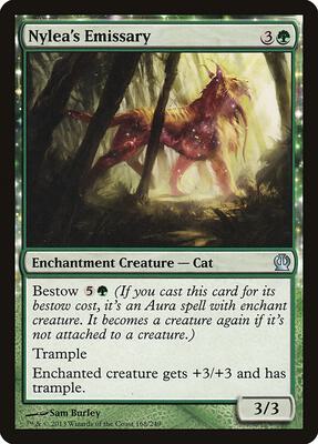 Nylea's Emissary card from Theros