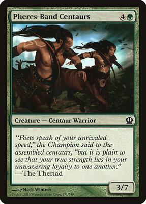 Pheres-Band Centaurs card from Theros