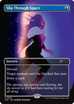 Slip Through Space card from Secret Lair Drop Series